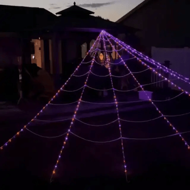 halloween spider web lights new_itoolmax