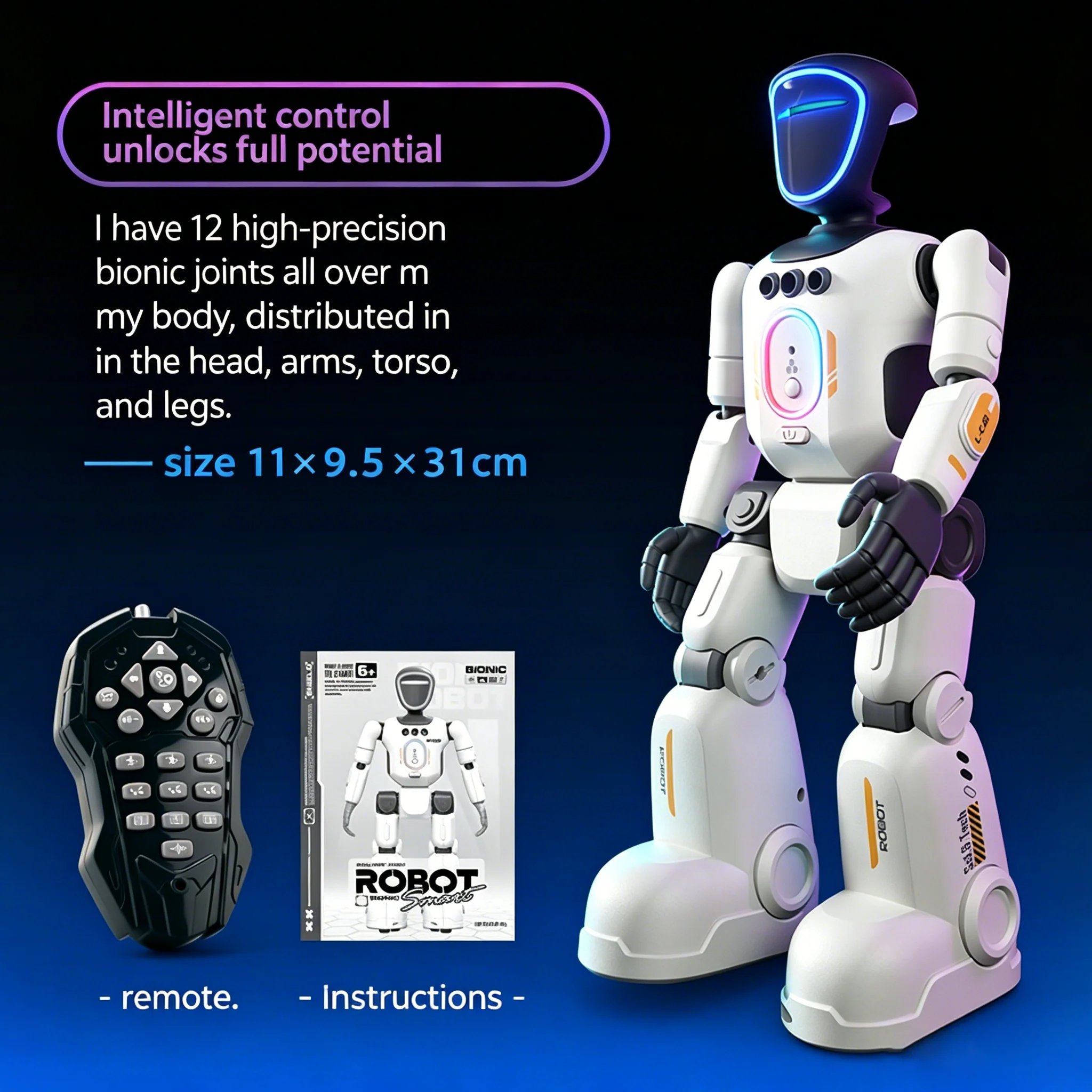 Next-Gen Humanoid AI Robot Hero Image