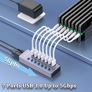 7 Ports USB Data Hub