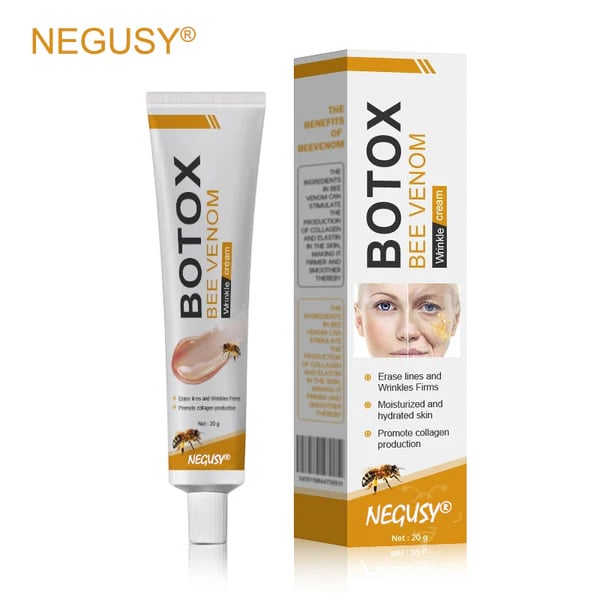 (Made and Shipped from USA) 🧑‍⚕️NEGUSY® Botox Bee Venom Wrinkle Removal Cream