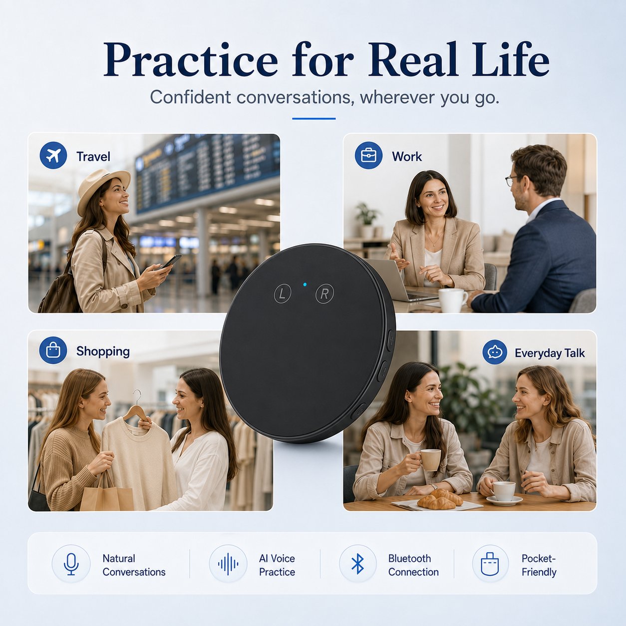 Multilingual workplace communication with AI translator