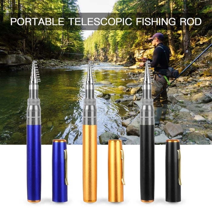 🔥LAST DAY SALE 48 OFF🔥2023 Pocket Size Fishing Rod