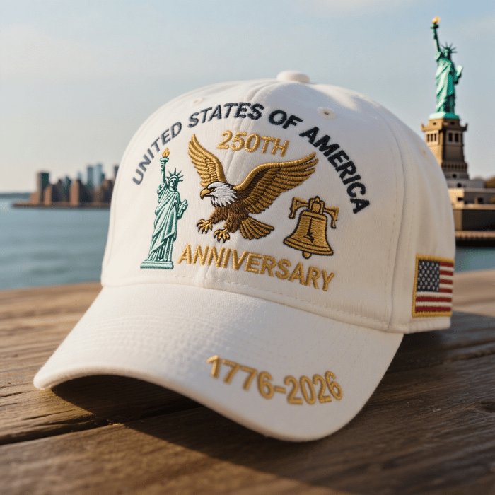 Eagle & Liberty – United States 250th Anniversary Hat