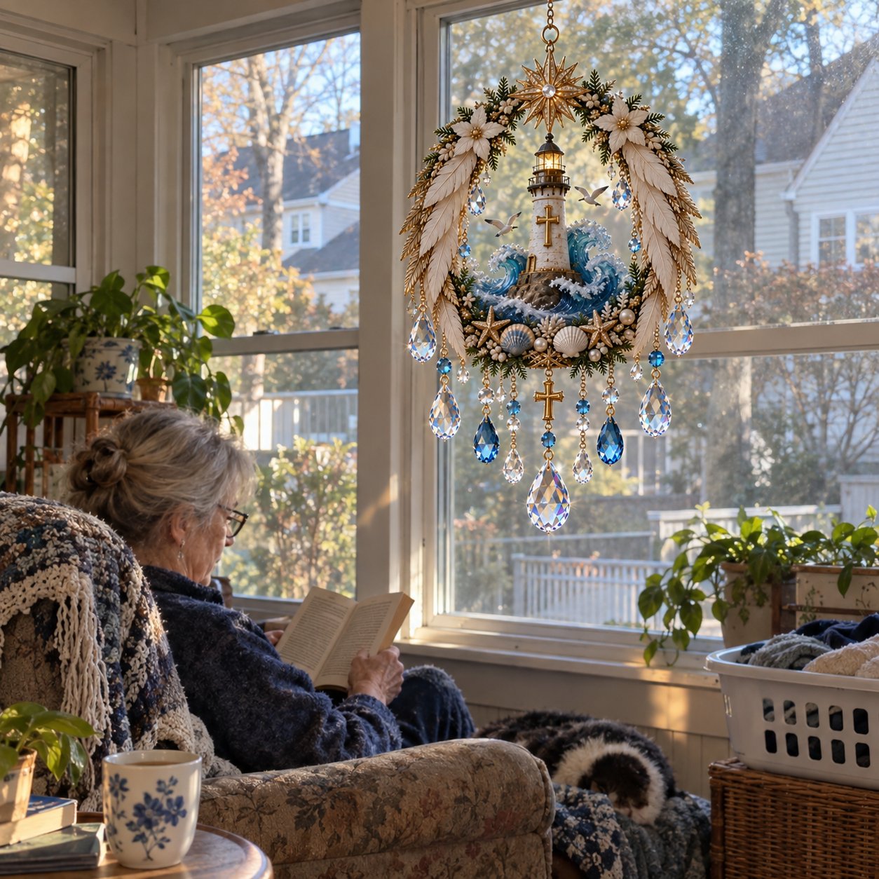 Christian Lighthouse lifestyle scene from the source product gallery