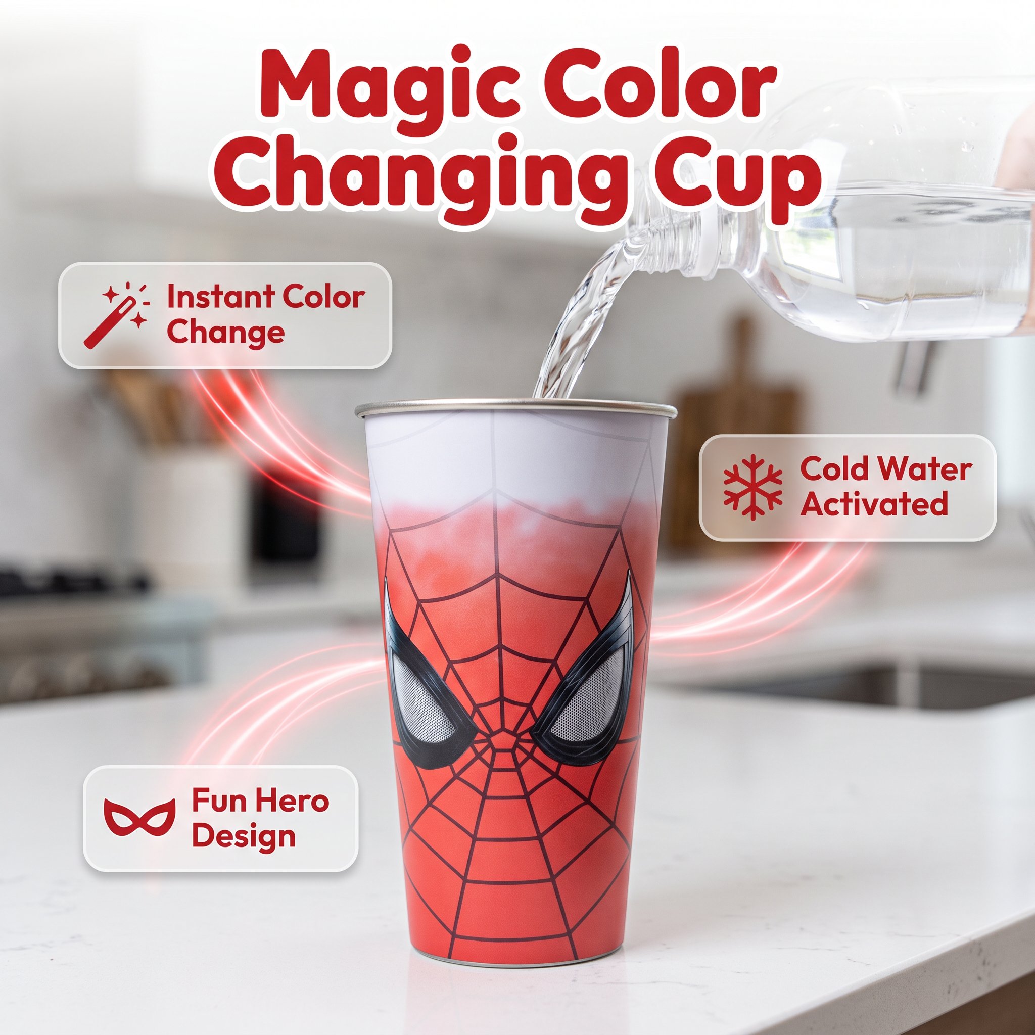 Cold Activated Color Changing Tumbler