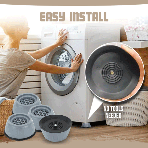 (Summer Hot Sale-50% Sale) Non – Vibration Washing Machine Pads