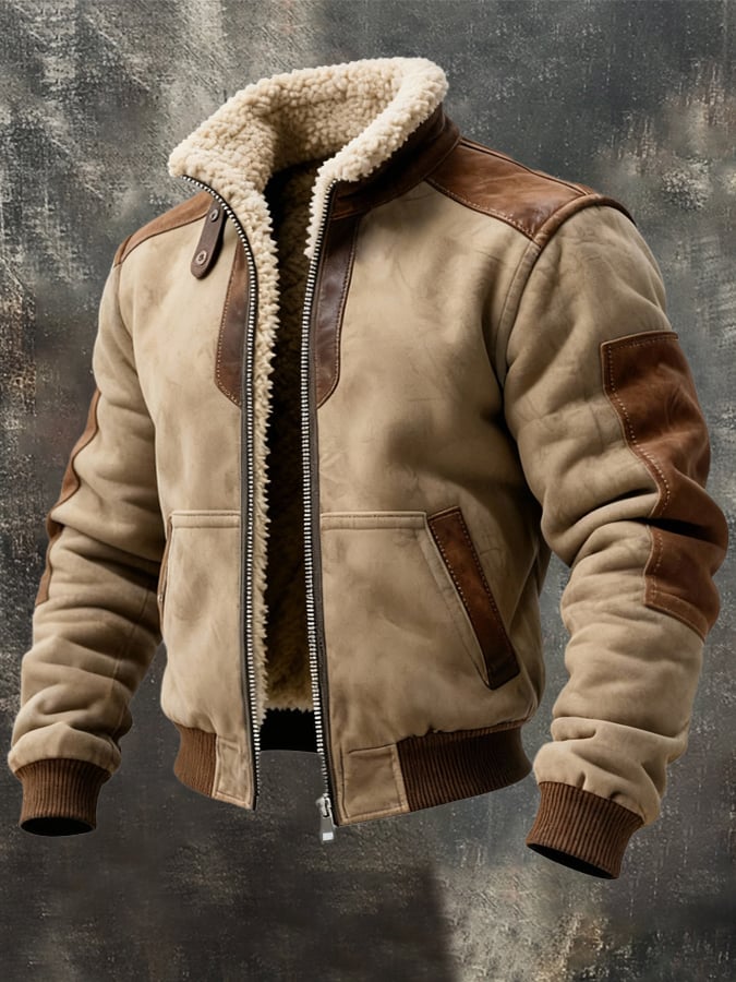 Veste rétro en coton