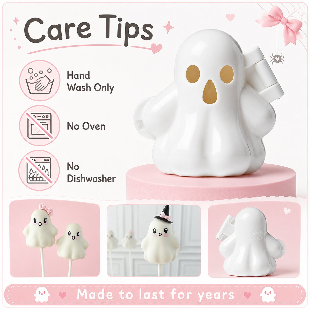 Gift-ready package with ghost mold