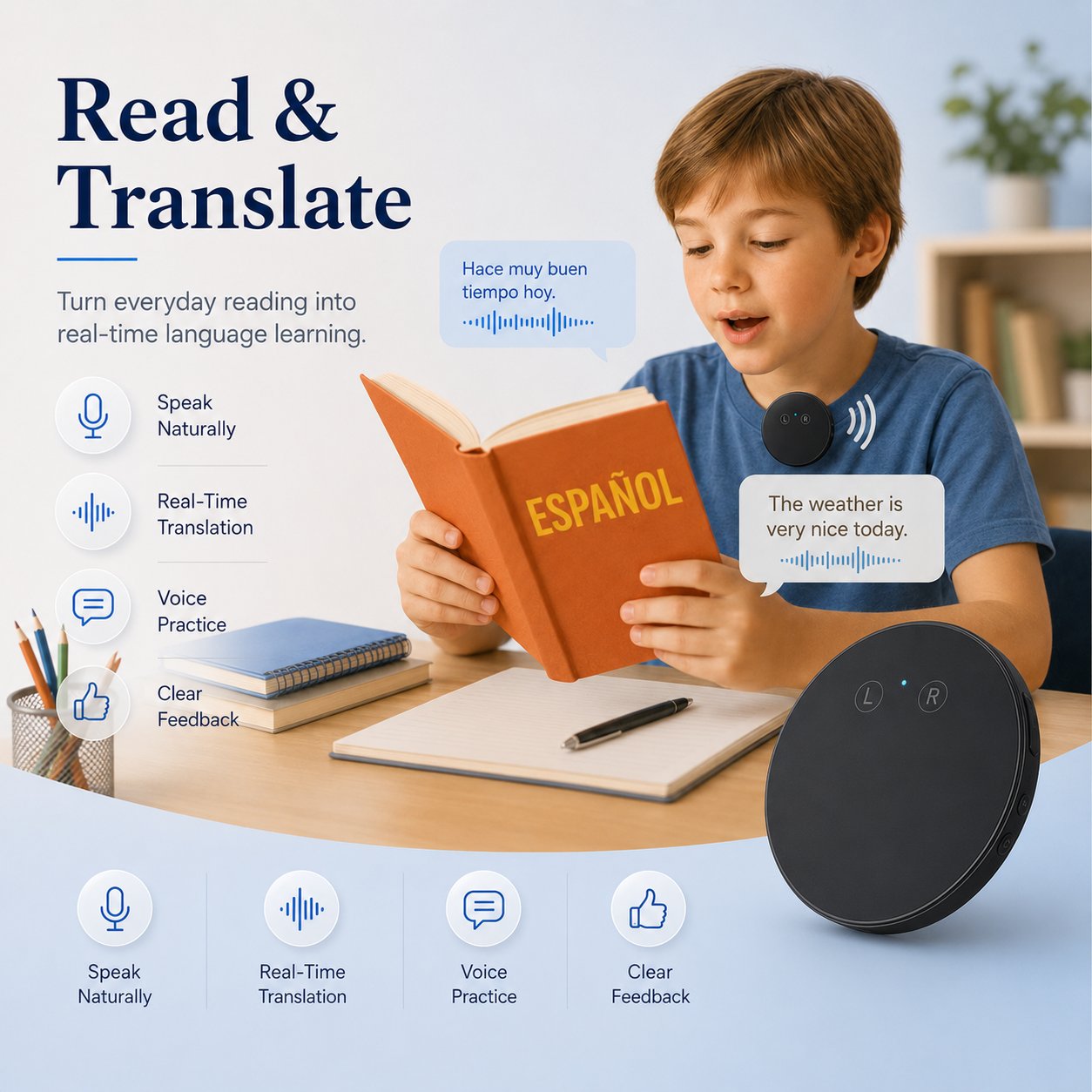 AI vocabulary flashcard review