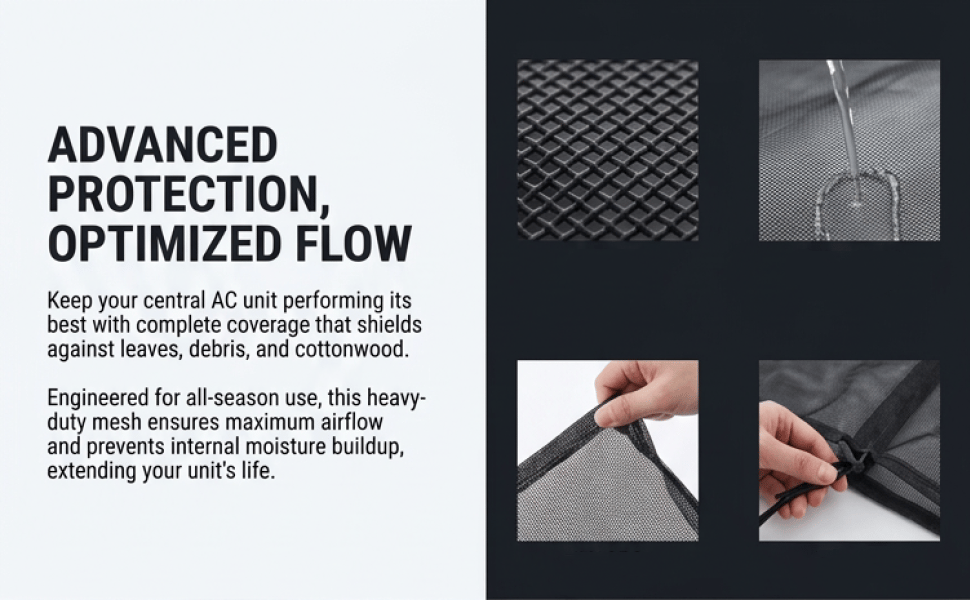 Air Conditioner Cover Mesh Air Conditioner Cover Mesh