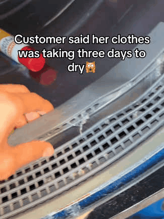 Dryer vent cleaner kit removing lint from a dryer vent