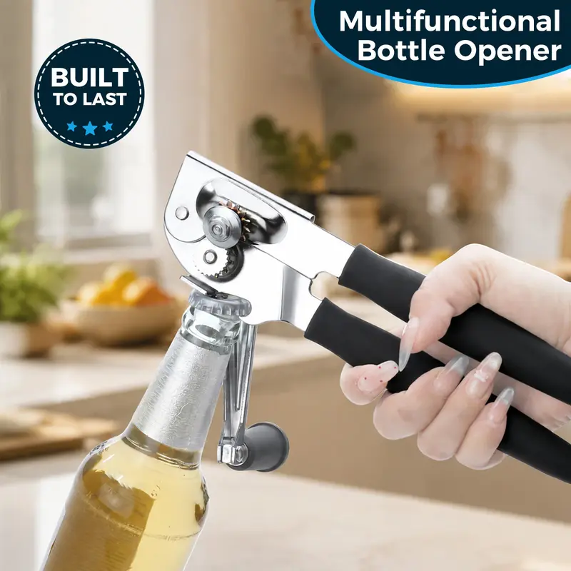 Ergonomic manual can opener