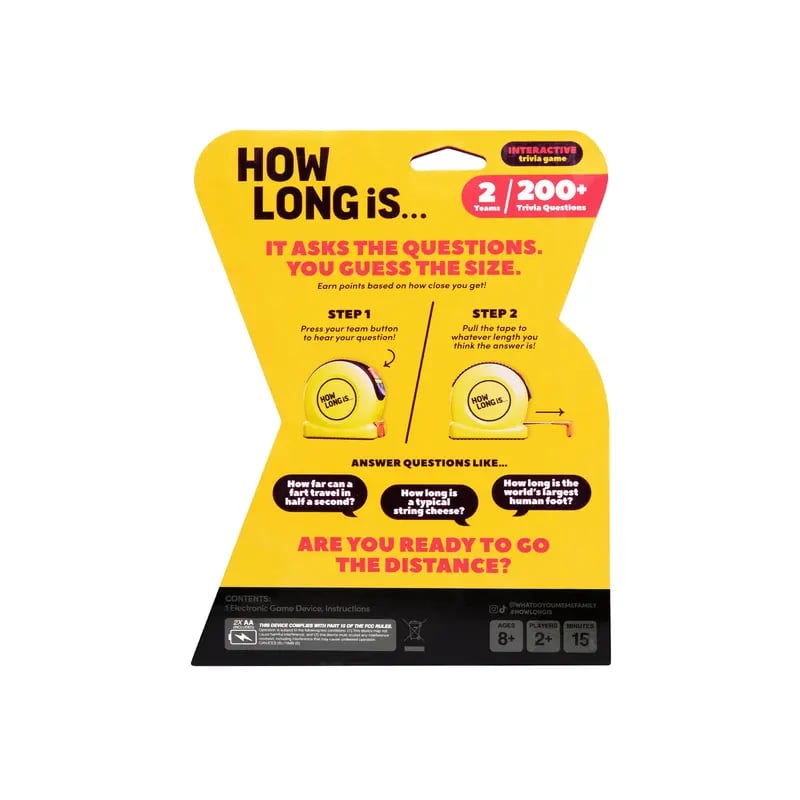 How Long Is Game Scoring and Measuring Tape