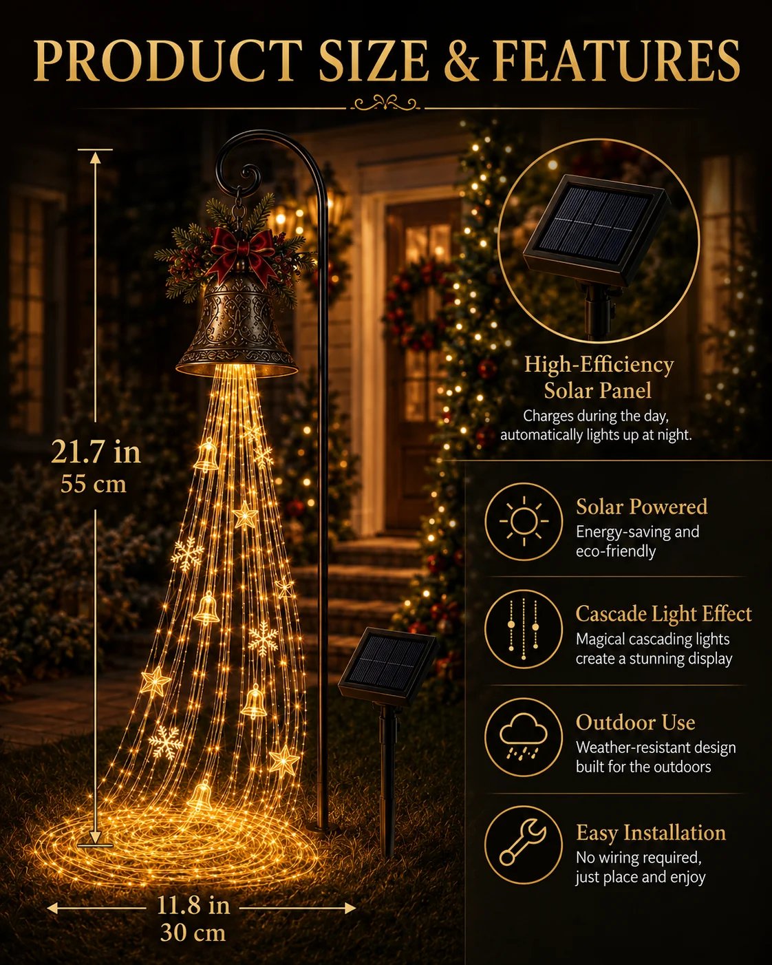 A Compact Accent for Your Outdoor Display