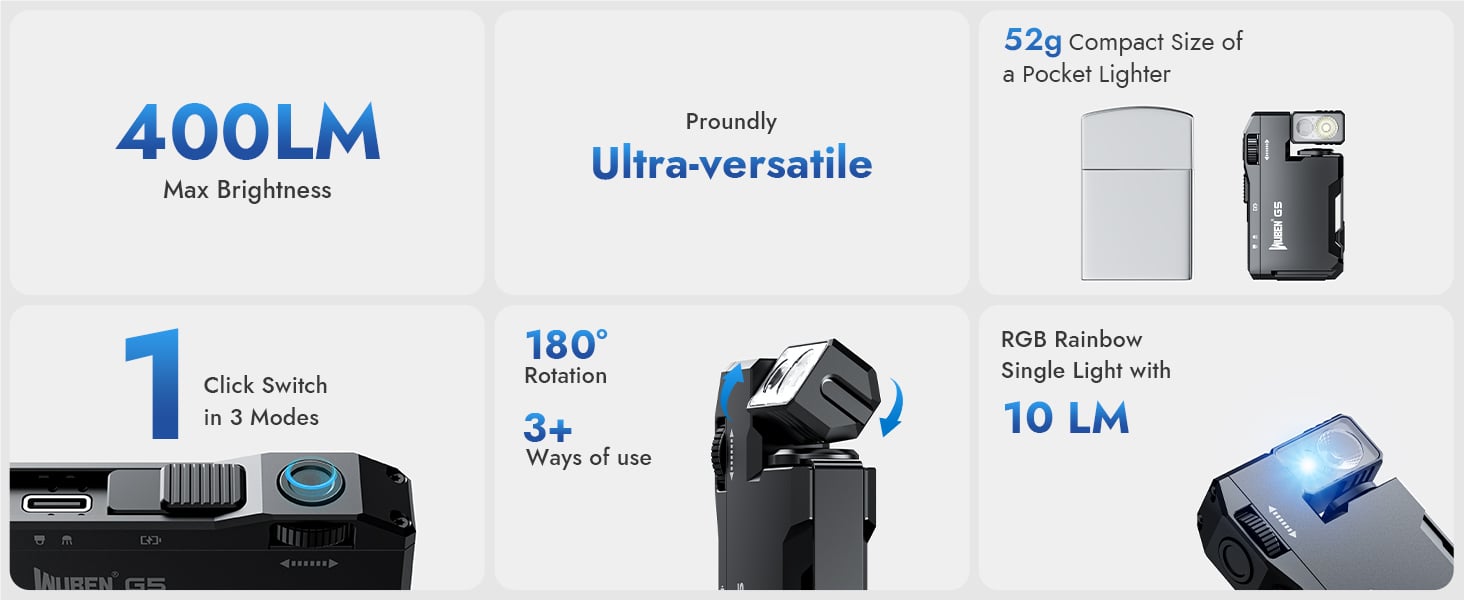 rechargeable flashlights