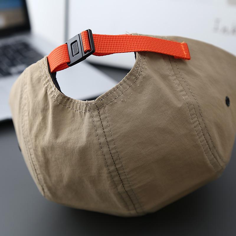 Structured duckbill snapback silhouette