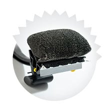 scrub daddy grill brush BBQ cleaner grate scrapper scrubber sponge steam clean scour