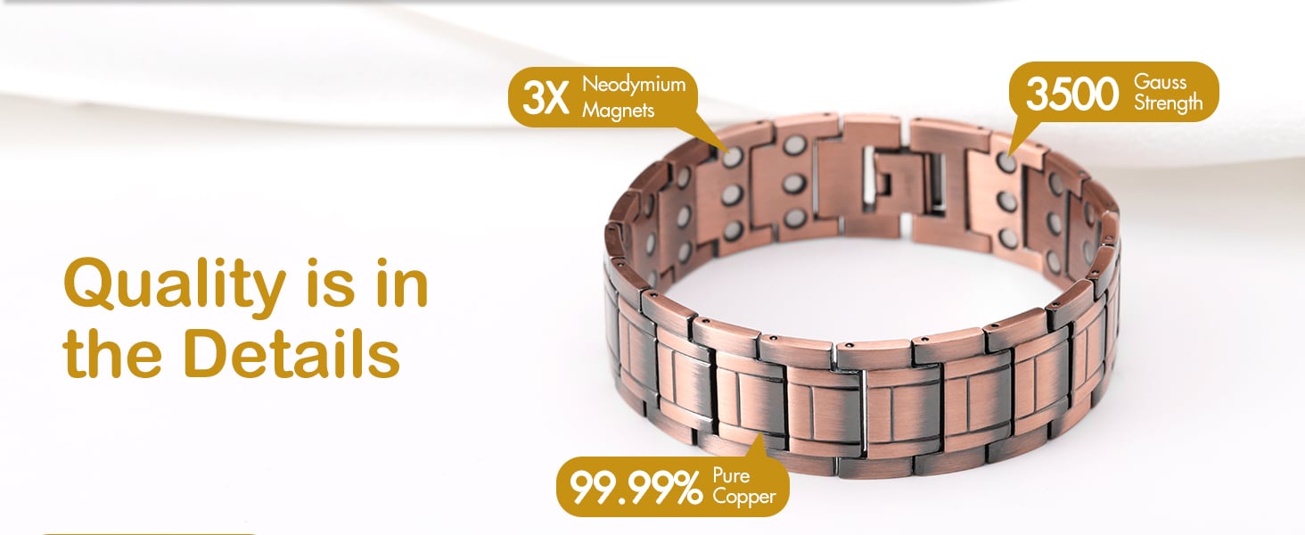 copper magnetic bracelet