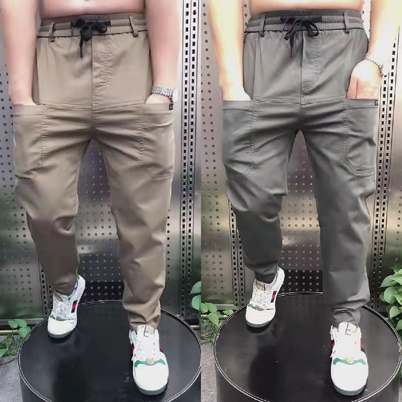 MEN'S HIGH STRETCH MULTIPOCKET SKINNY CARGO PANTS Transformaty