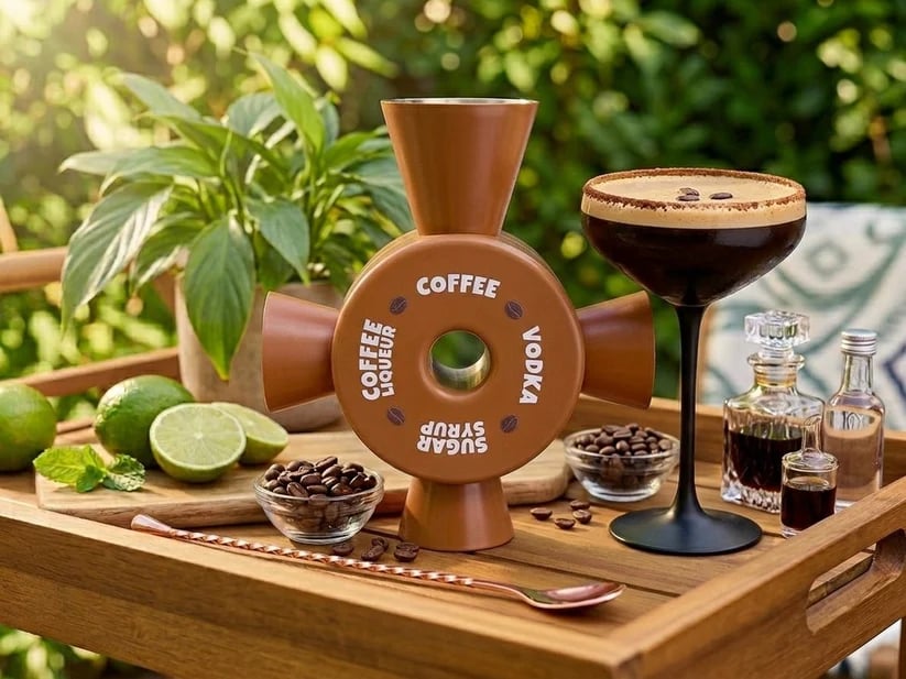 Cocktail jigger gift idea