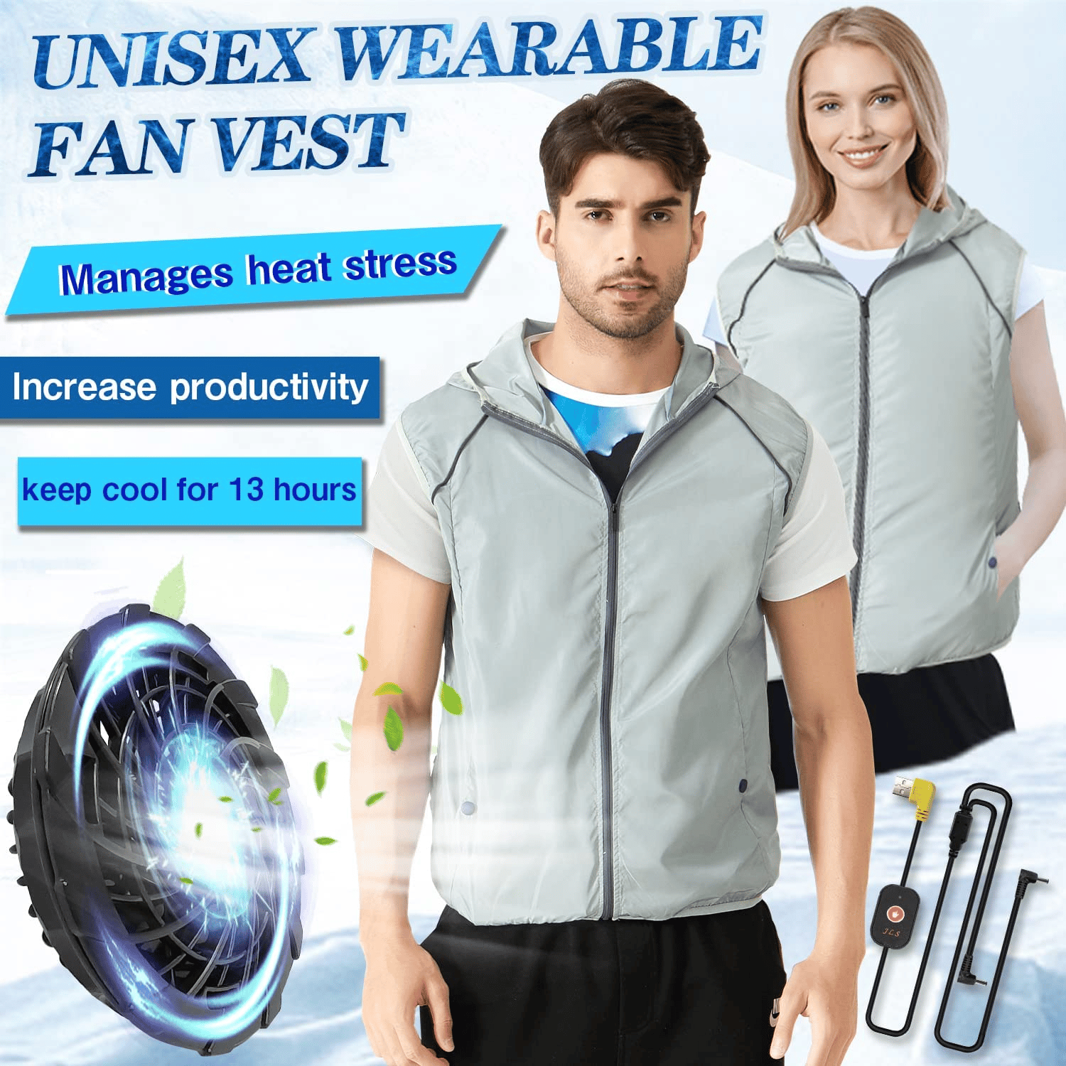 Cooling Jacket for Men and Women