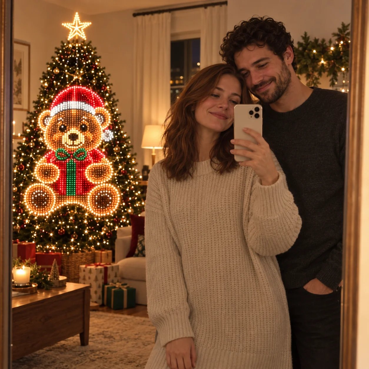 Lazzda smart Christmas lights customer