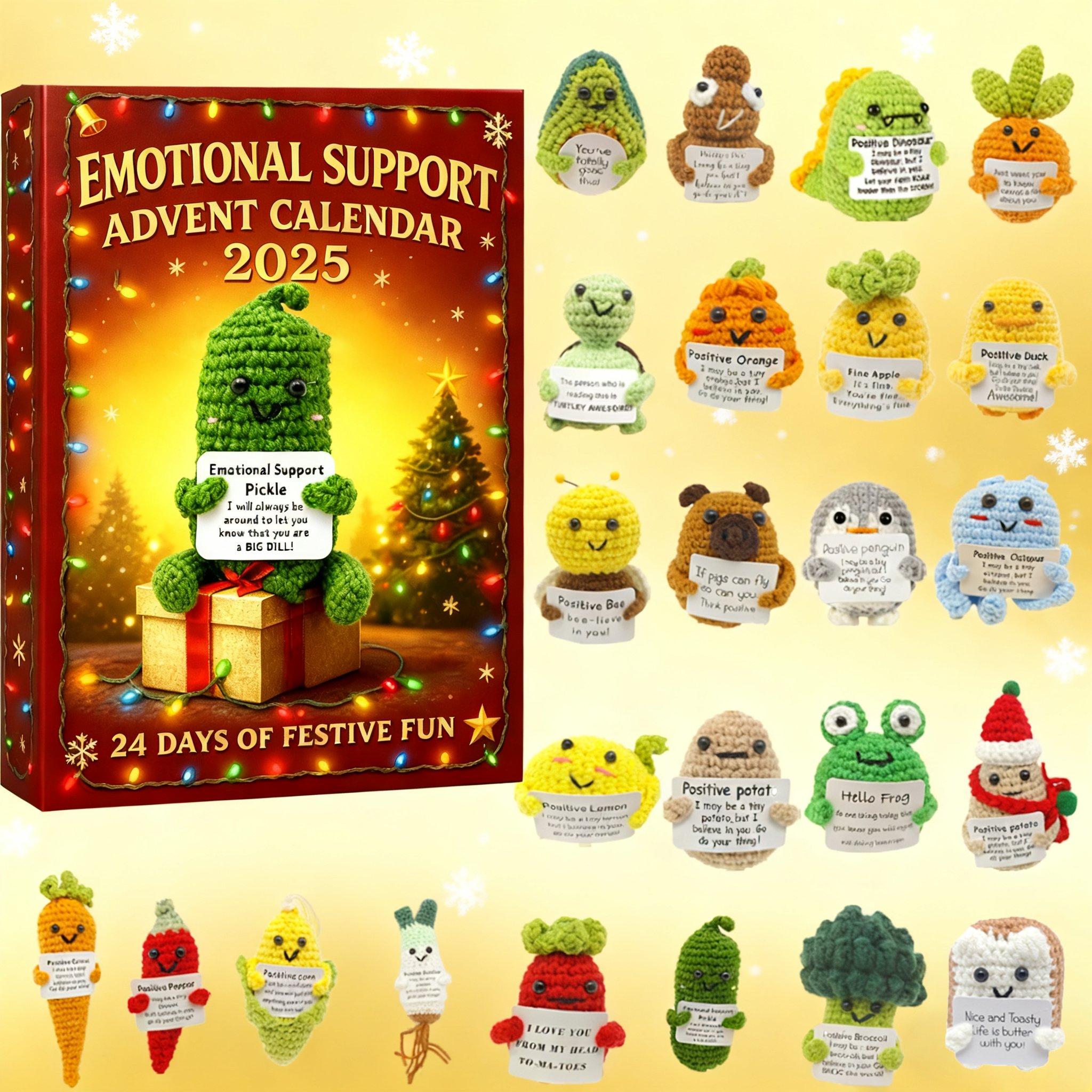 🔥Last Day 49% OFF - 🎄🫂 EMOTIONAL SUPPORT ADVENT CALENDAR 2025