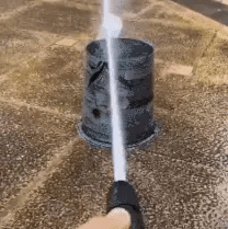 High pressure water nozzle for car cleaning