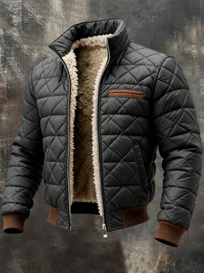 Détails de la veste rétro