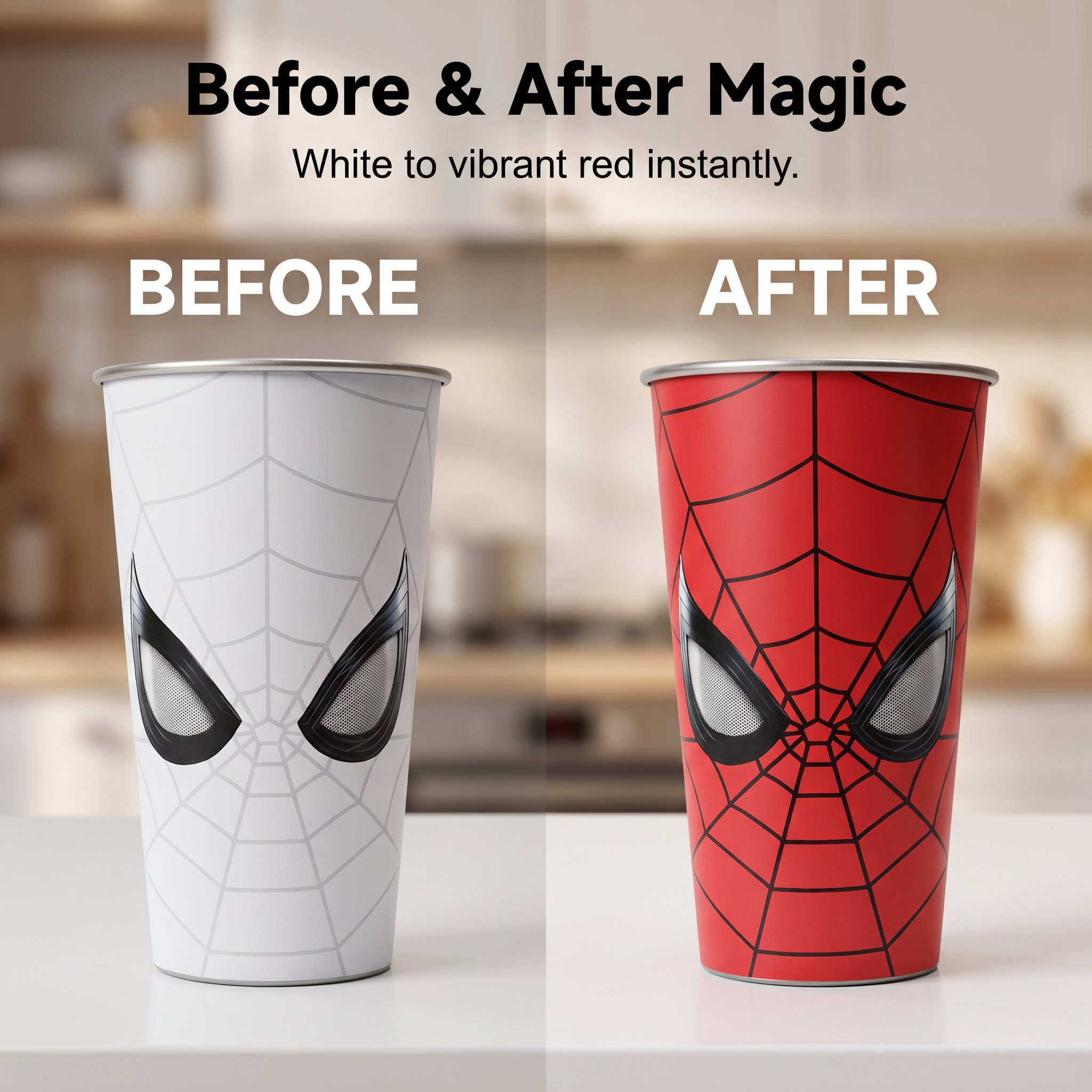 Spider Hero Color Changing Tumbler