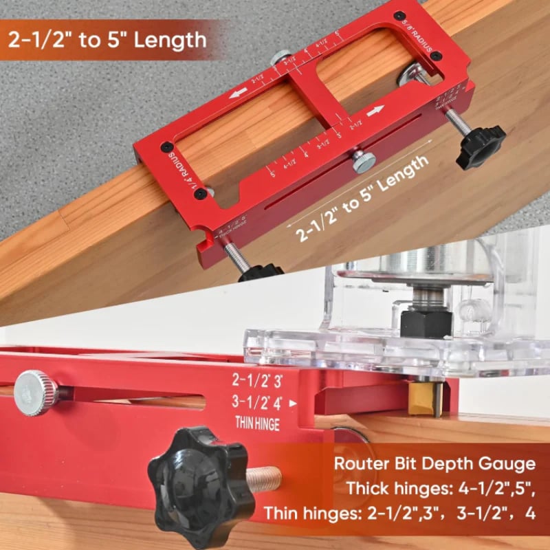Adjustable Length & Depth