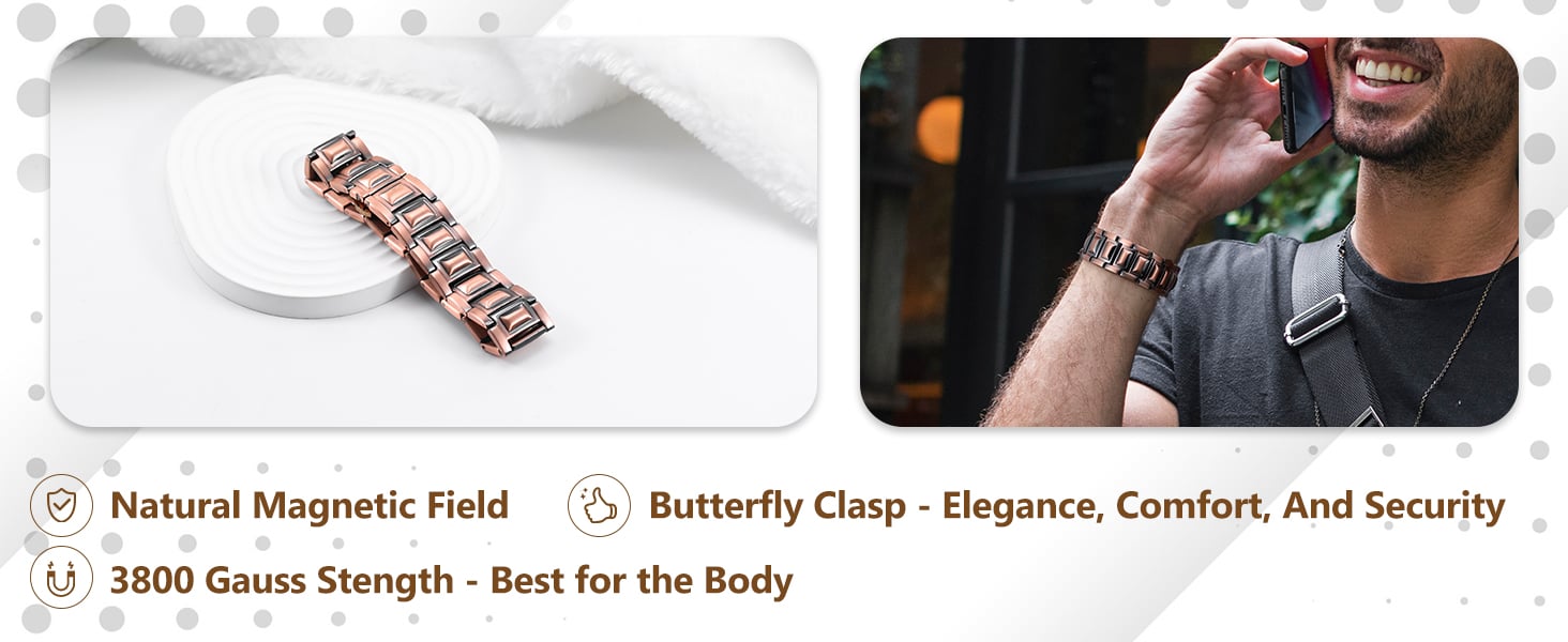 copper bracelet for men