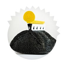 scrub daddy grill brush BBQ cleaner grate scrapper scrubber sponge steam clean scour