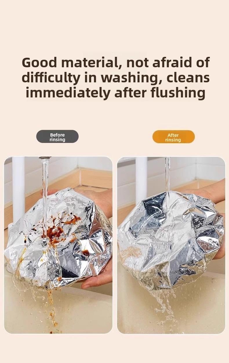 Home dining table & food container aluminum foil heat-retaining cover, kitchen food insulation and freshness keeping, high-quality aluminum foil. Home dining table & food container aluminum foil heat-retaining cover, kitchen food insulation and freshness keeping, high-quality aluminum foil.