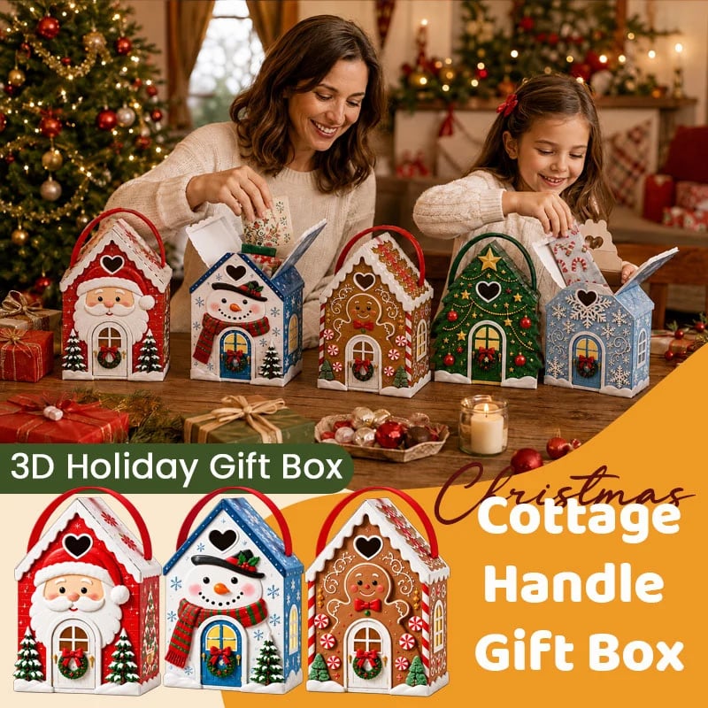 Christmas Cottage Gift Box
