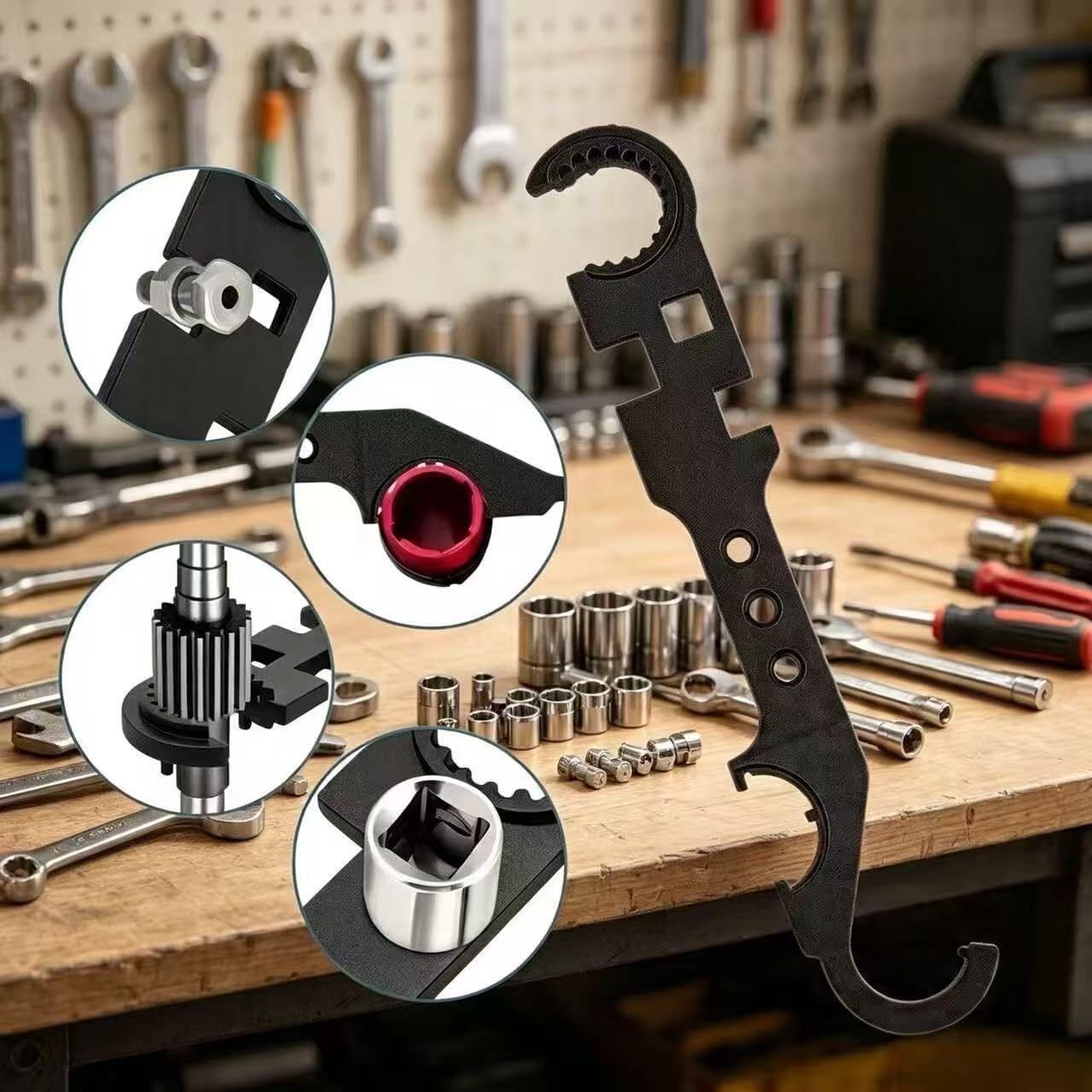 AR armorer's wrench detail view