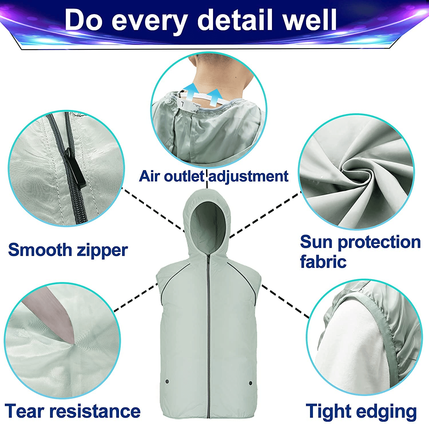 Cooling Jacket for Men and Women