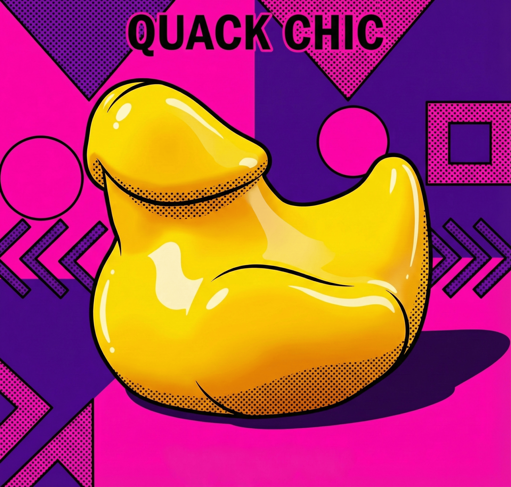Quack Chic Pop Art