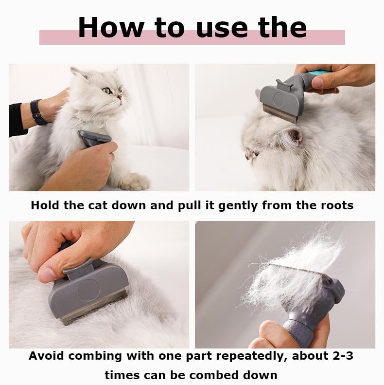 😽Pet open knot removal and thinning comb