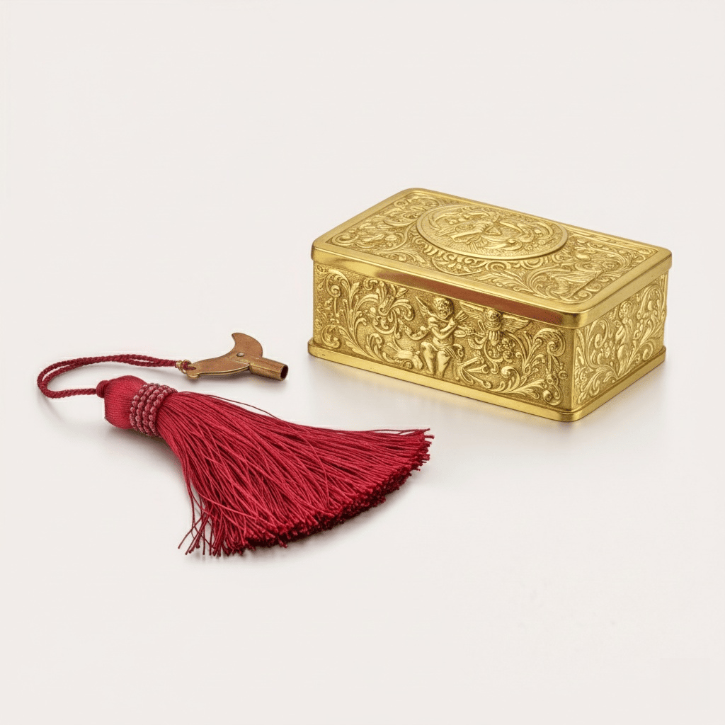 Box and spring key