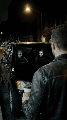 Funny headrest covers GIF