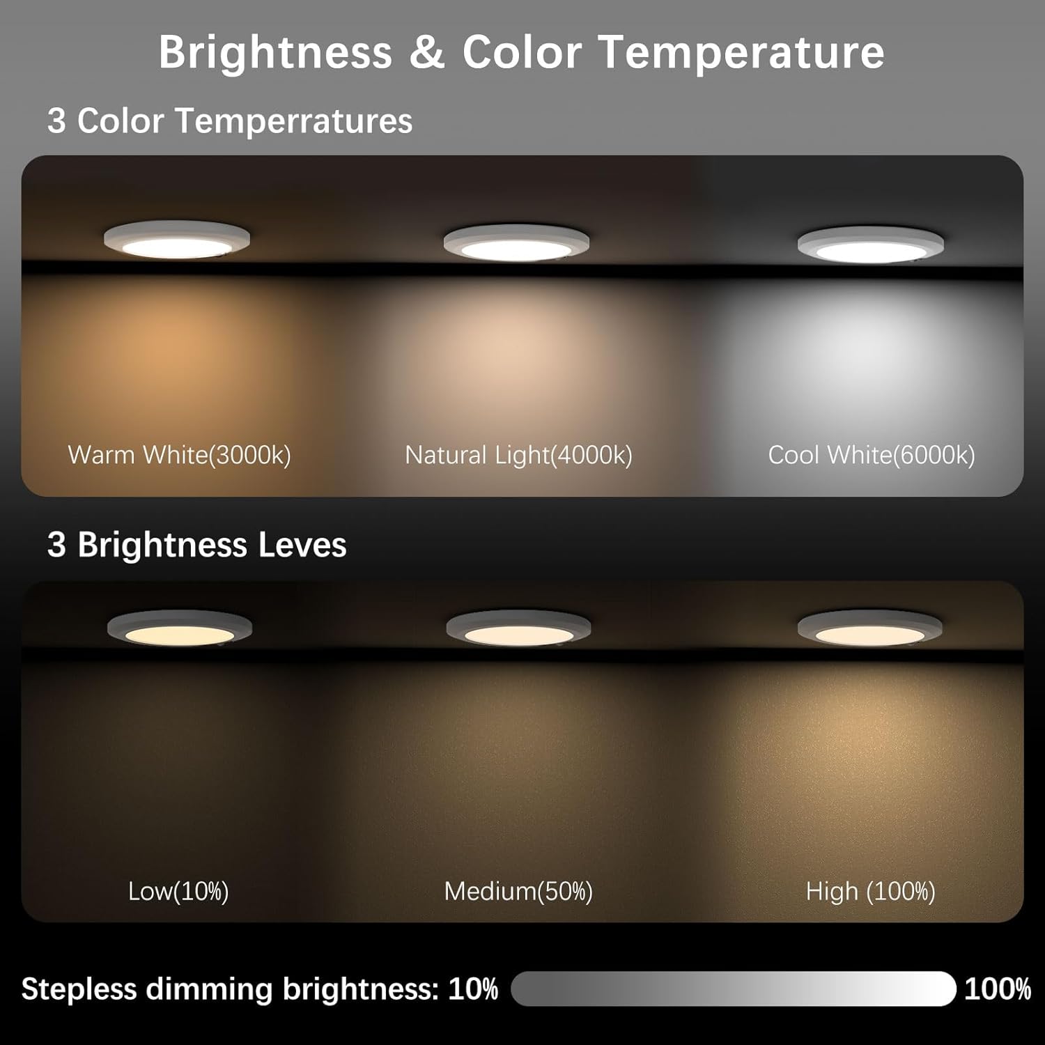 Adjustable Brightness