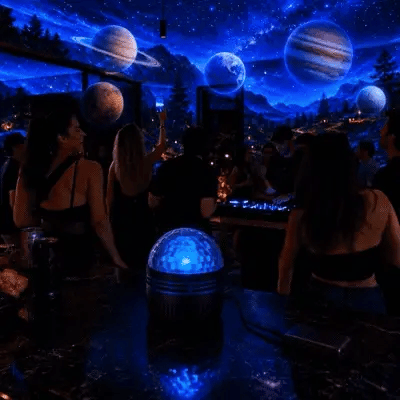 Dynamic ambient projection