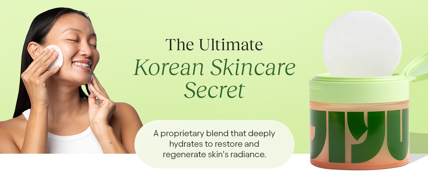 Ultimate Korean Skincare Secret: A Woman using JiYu to hydrate her skin and restore it's radiance Ultimate Korean Skincare Secret: A Woman using JiYu to hydrate her skin and restore it's radiance