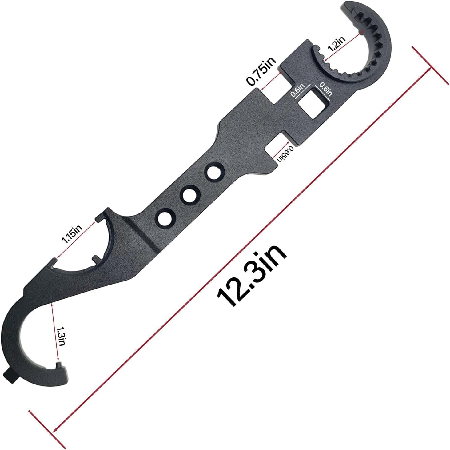 AR armorer's wrench features