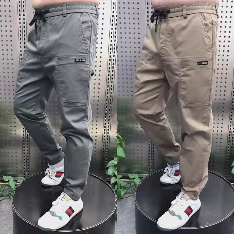 MEN'S HIGH STRETCH MULTIPOCKET SKINNY CARGO PANTS Transformaty
