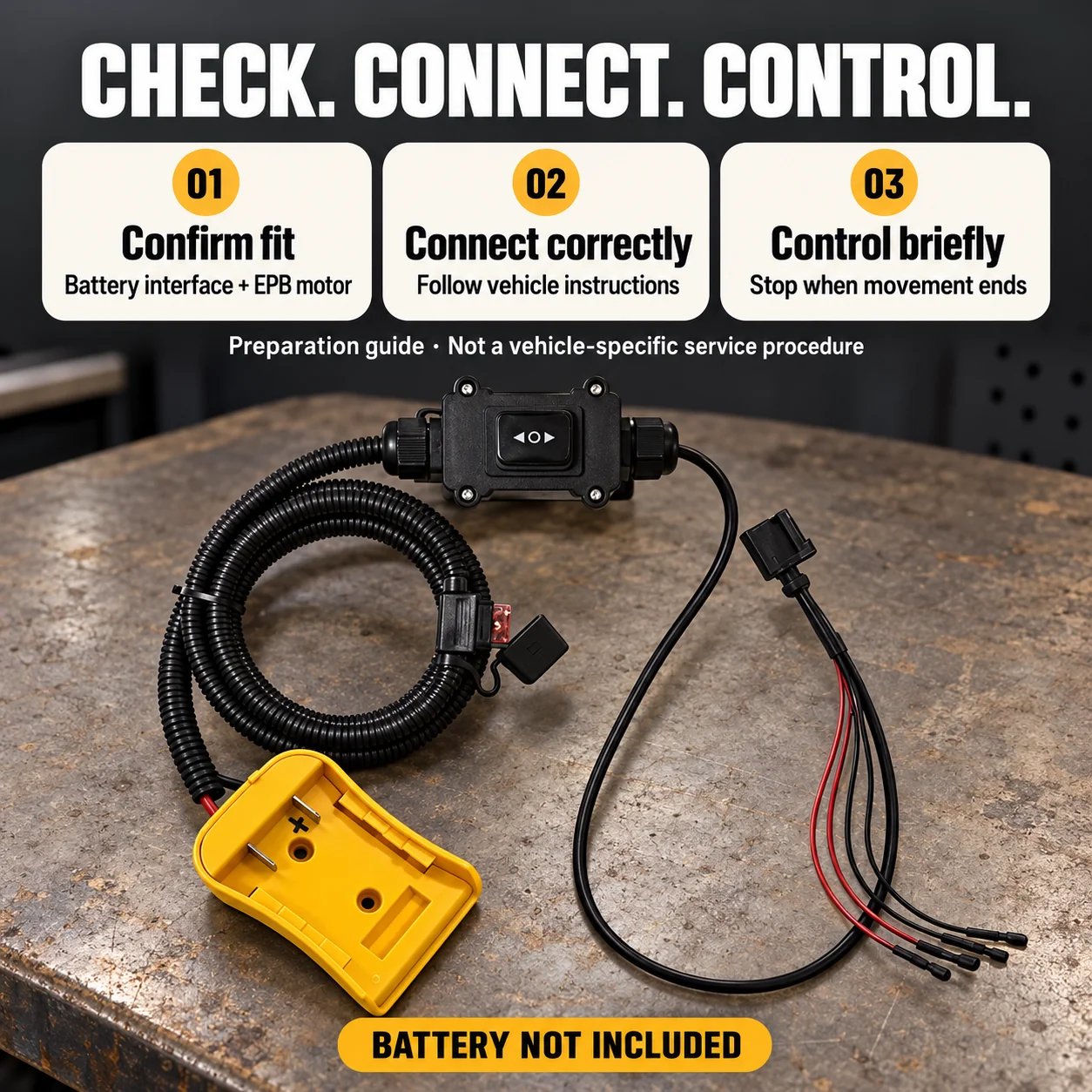 EPB release tool compatibility and preparation guide