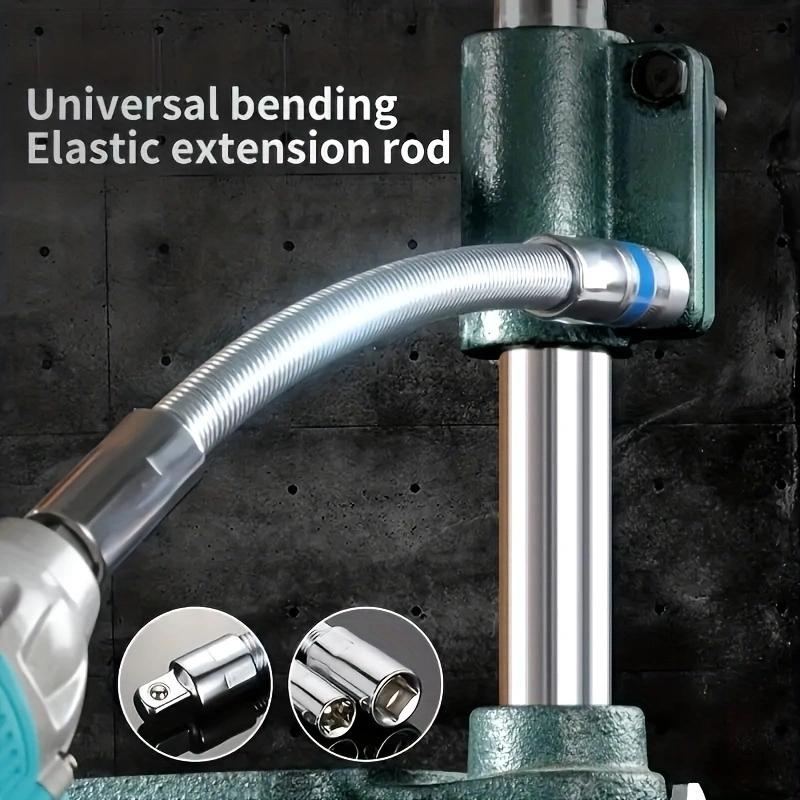 1/2 Inch 35cm Multifunctional Socket Wrench Set - 3 Bendable Shafts, Wrench Extender, Connecting Rod - Work Tools, Cars Accessories, Car Stuff, Field Mechanic Tools for Home Use 1/2 Inch 35cm Multifunctional Socket Wrench Set - 3 Bendable Shafts, Wrench Extender, Connecting Rod - Work Tools, Cars Accessories, Car Stuff, Field Mechanic Tools for Home Use