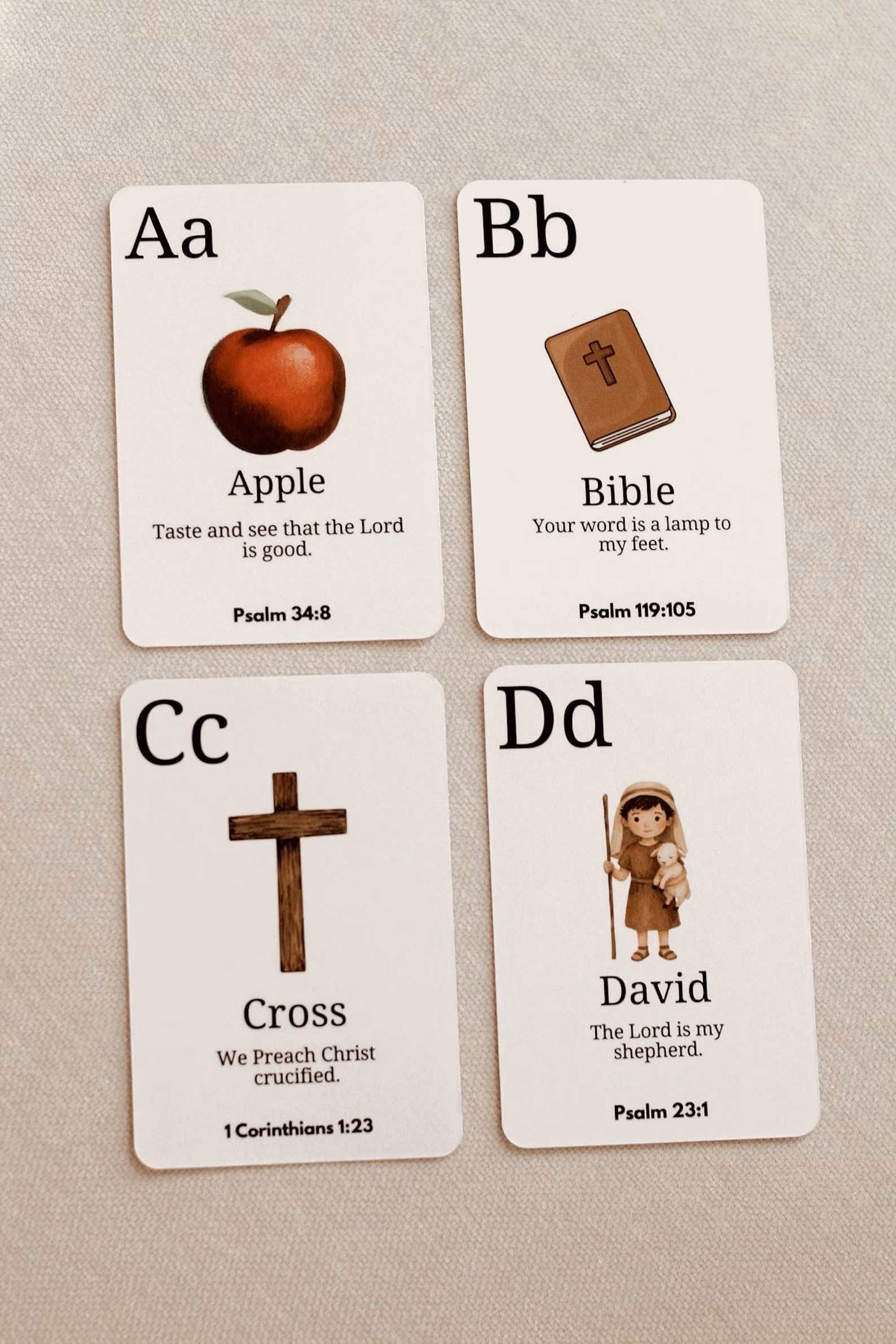 🙏ABC Christian Flashcards for Kids: Faith & Literacy in One Set