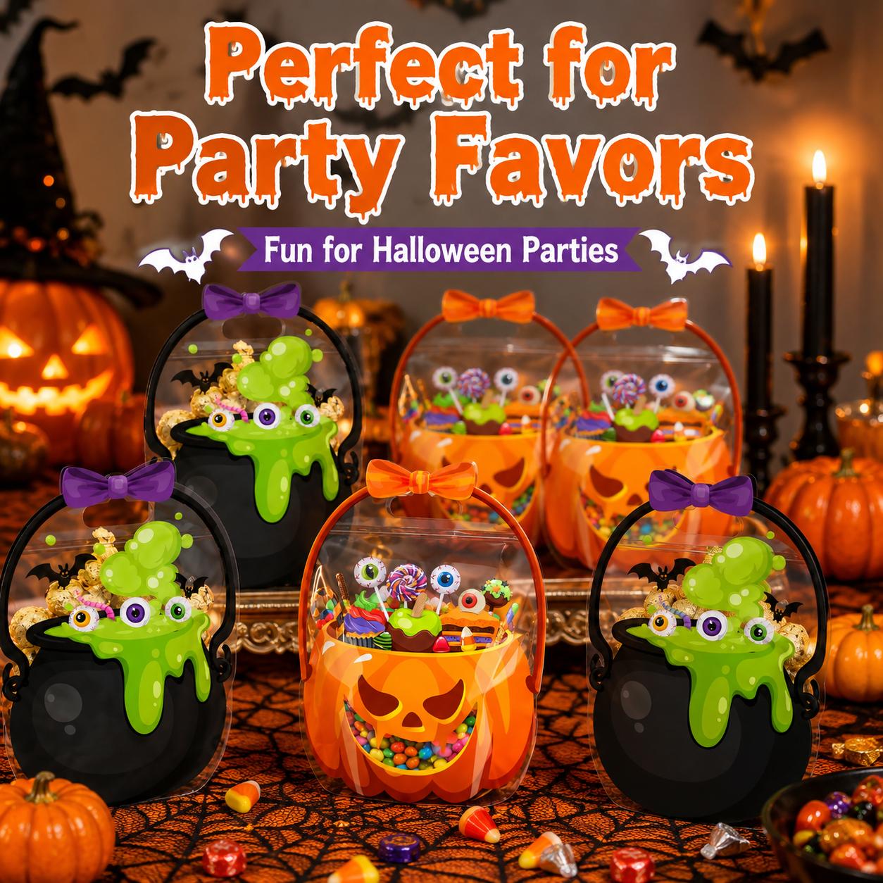 Halloween treat bag quantity options